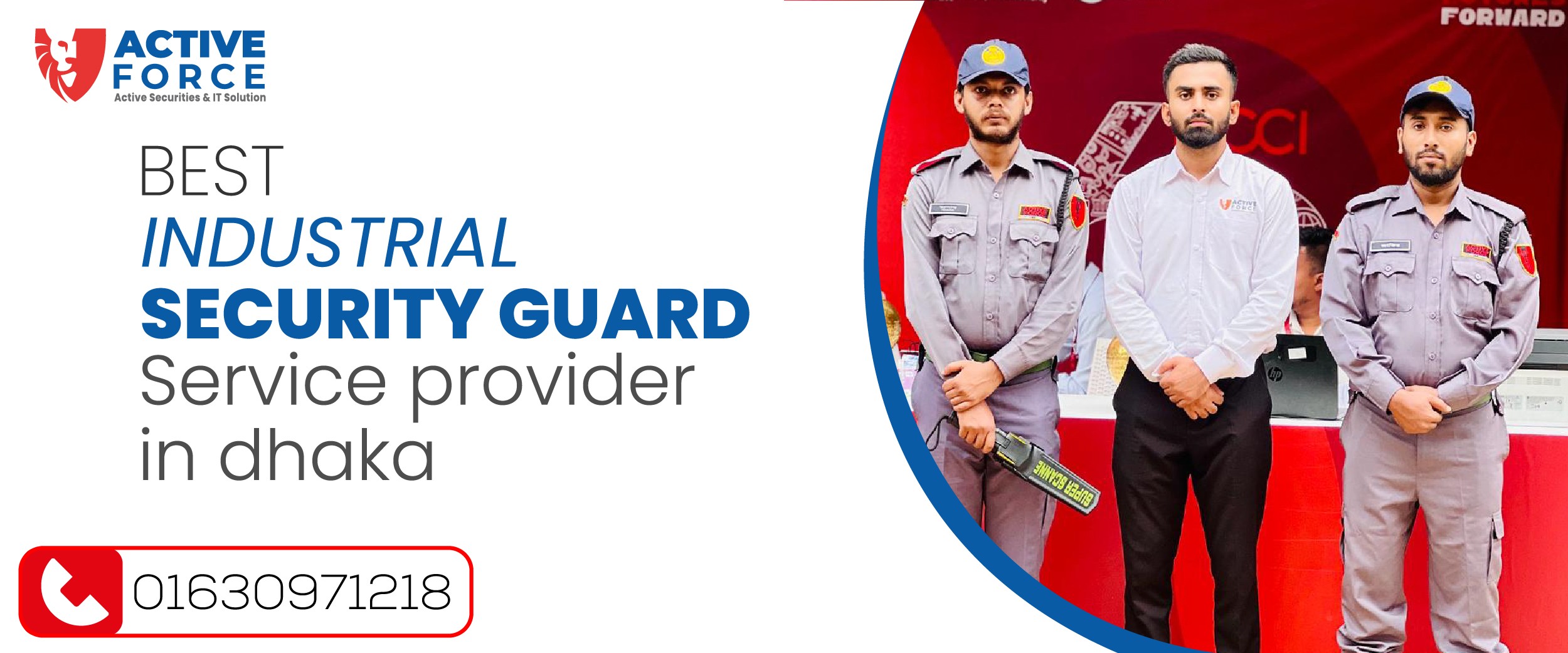 Best industrial security guard service provider in dhaka | Active Force